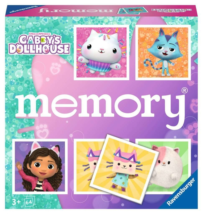 Ravensburger Gabby\'s Dollhouse memory® in the group TOYS, KIDS & BABY PRODUCTS / Games / Board games at TP E-commerce Nordic AB (C86120)