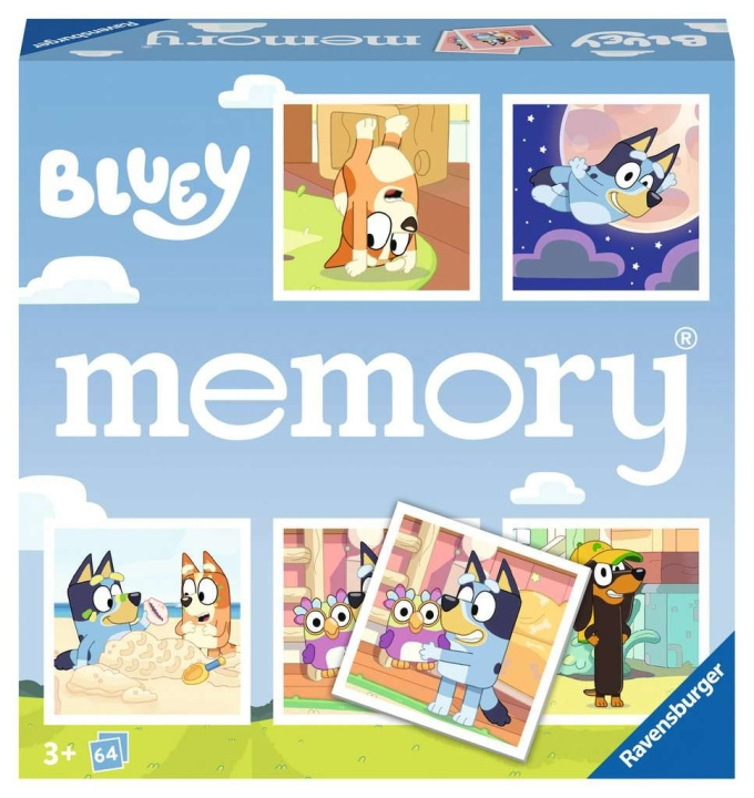 Ravensburger Bluey memory® in the group TOYS, KIDS & BABY PRODUCTS / Games / Board games at TP E-commerce Nordic AB (C86121)