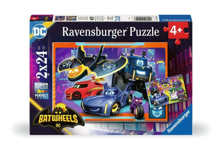 Ravensburger Puzzle Batwheels 2x24p in the group TOYS, KIDS & BABY PRODUCTS / Toys / Kids puzzle at TP E-commerce Nordic AB (C86150)