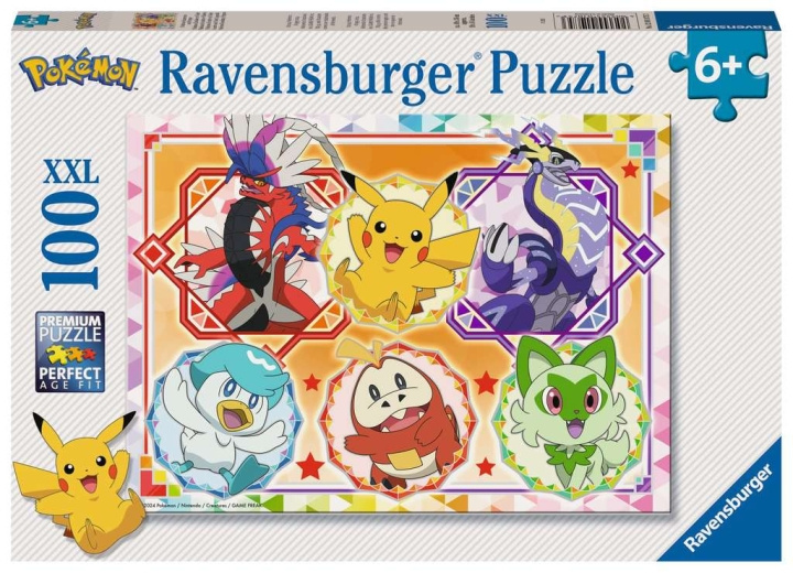 Ravensburger Puzzle Pokémon 100p in the group TOYS, KIDS & BABY PRODUCTS / Toys / Kids puzzle at TP E-commerce Nordic AB (C86156)