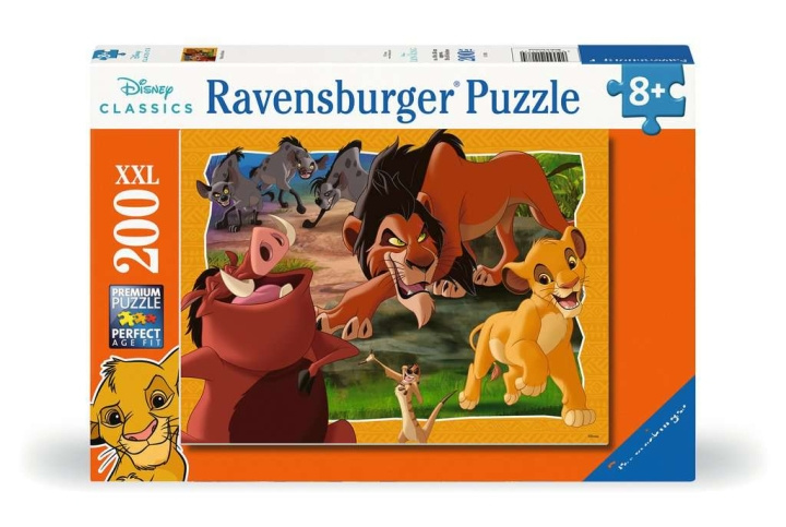 Ravensburger Puzzle Lion King 200p in the group TOYS, KIDS & BABY PRODUCTS / Toys / Kids puzzle at TP E-commerce Nordic AB (C86158)