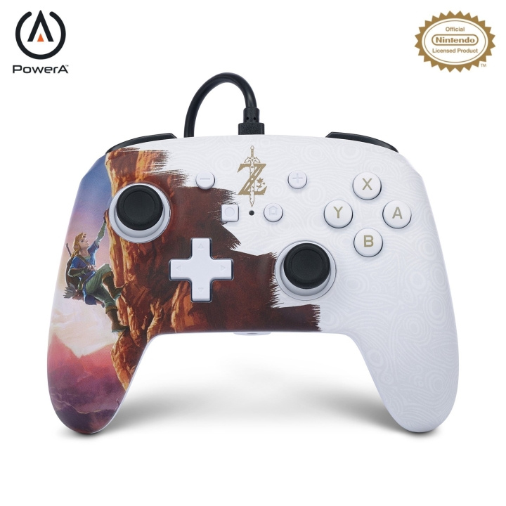 PowerA Enhanced Wired Controller - Nintendo Switch - Rise of the Hero in the group HOME ELECTRONICS / Game consoles & Accessories / Nintendo Switch / Accessories at TP E-commerce Nordic AB (C86201)