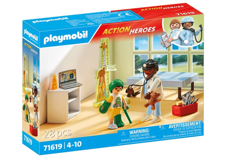 Playmobil Pediatrician with teddy bear (71619) in the group TOYS, KIDS & BABY PRODUCTS / Toys / Play set at TP E-commerce Nordic AB (C86257)