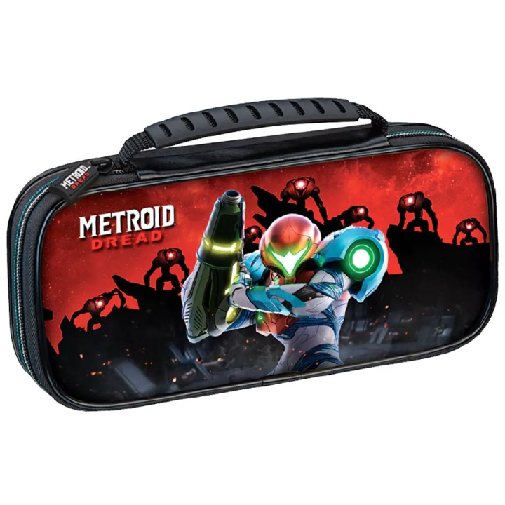 NACON Big Ben Nintendo Switch Official Travel Case Metroid Dread in the group HOME ELECTRONICS / Game consoles & Accessories / Nintendo Switch / Accessories at TP E-commerce Nordic AB (C86320)