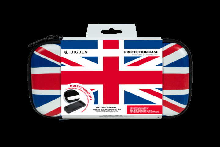 NACON Pouch Case Uk Flag /Nintendo Switch in the group HOME ELECTRONICS / Game consoles & Accessories / Nintendo Switch / Accessories at TP E-commerce Nordic AB (C86323)