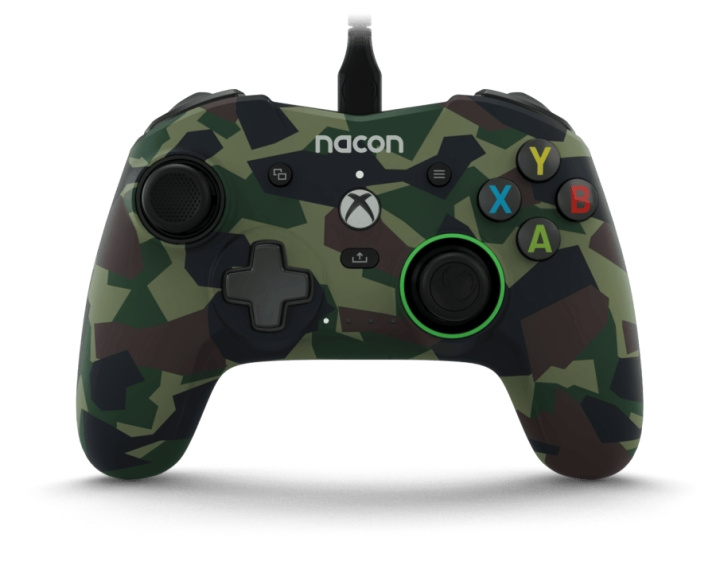 NACON Pro Compact Wired Controller Camo Green /Xbox Series X in the group HOME ELECTRONICS / Game consoles & Accessories / Xbox Series X / Accessories at TP E-commerce Nordic AB (C86337)