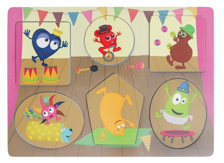 Teddykompaniet Babblarna - Emotion puzzle - (TK13069) in the group TOYS, KIDS & BABY PRODUCTS / Toys / Kids puzzle at TP E-commerce Nordic AB (C86349)