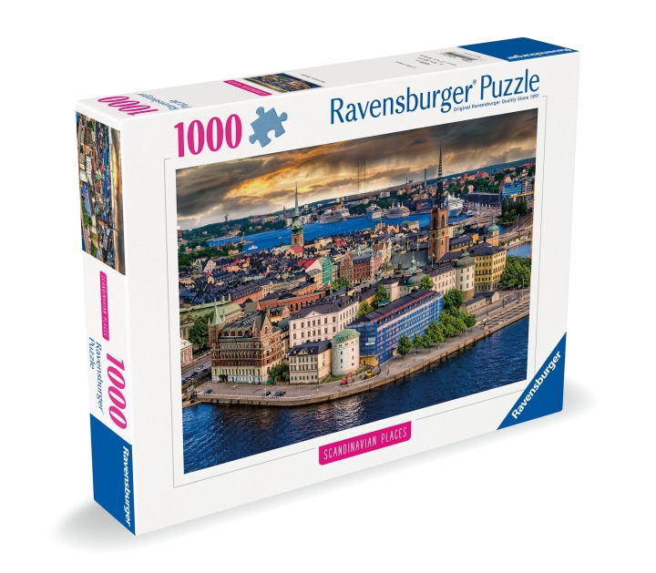Ravensburger Puzzle Scandinavian Stockholm Sweden 1000p (12000114) in the group Sport, leisure & Hobby / Hobby / Puzzle at TP E-commerce Nordic AB (C86401)