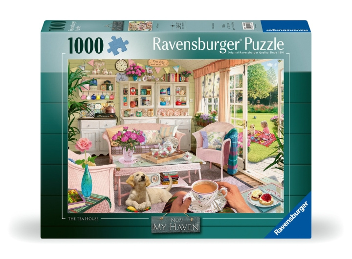 Ravensburger Puzzle The Tea Shed 1000p (12000164) in the group Sport, leisure & Hobby / Hobby / Puzzle at TP E-commerce Nordic AB (C86402)