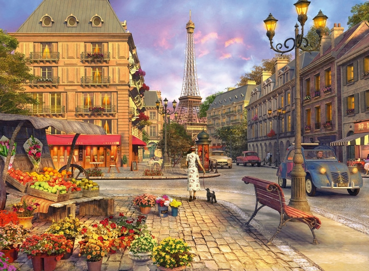 Ravensburger Puzzle An Evening Walk 500p (12000198) in the group Sport, leisure & Hobby / Hobby / Puzzle at TP E-commerce Nordic AB (C86406)