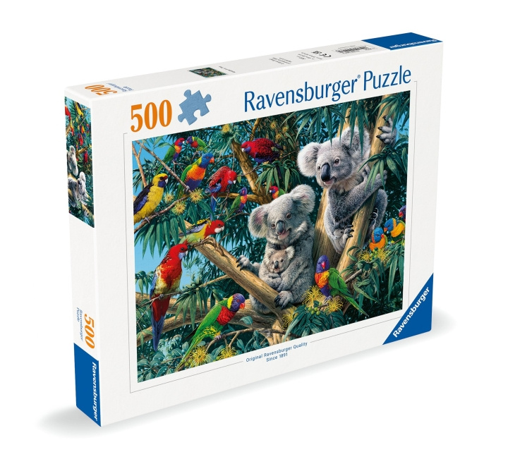 Ravensburger Puzzle Koalas In A Tree 500p (12000206) in the group Sport, leisure & Hobby / Hobby / Puzzle at TP E-commerce Nordic AB (C86409)