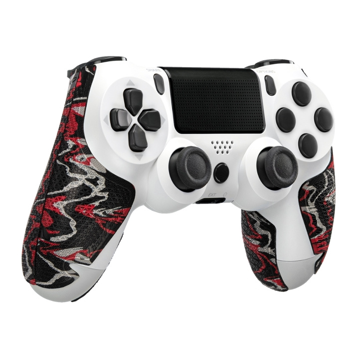 LIZARD SKINS DSP Controller Grip for PlayStation 4 - Wildfire Camo in the group HOME ELECTRONICS / Game consoles & Accessories / Sony PlayStation 4 / Accessories at TP E-commerce Nordic AB (C86410)