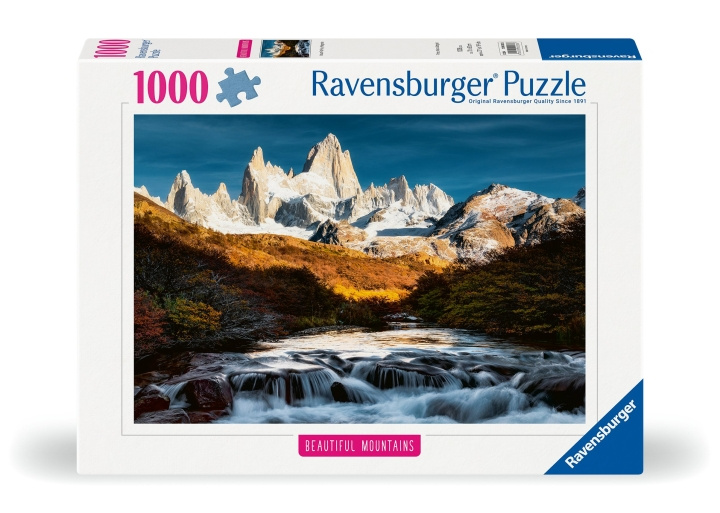 Ravensburger Puzzle Fitz Roy Argentina 1000p (12000253) in the group Sport, leisure & Hobby / Hobby / Puzzle at TP E-commerce Nordic AB (C86418)