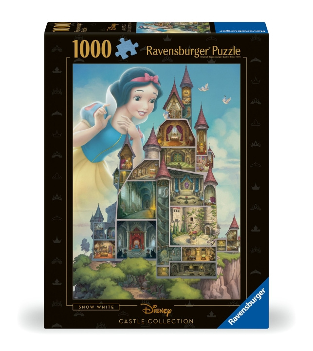 Ravensburger Puzzle Disney Castles Snow White 1000p (12000257) in the group Sport, leisure & Hobby / Hobby / Puzzle at TP E-commerce Nordic AB (C86421)