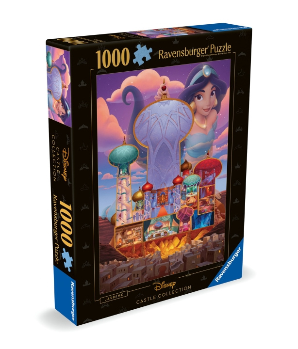 Ravensburger Puzzle Disney Castles Jasmine 1000p (12000258) in the group Sport, leisure & Hobby / Hobby / Puzzle at TP E-commerce Nordic AB (C86422)