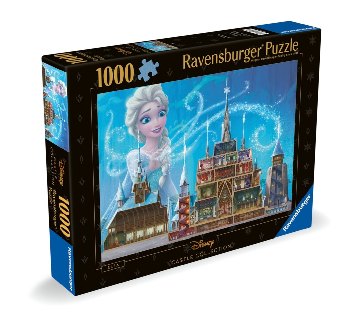 Ravensburger Puzzle Disney Castles Elsa 1000p (12000261) in the group Sport, leisure & Hobby / Hobby / Puzzle at TP E-commerce Nordic AB (C86426)