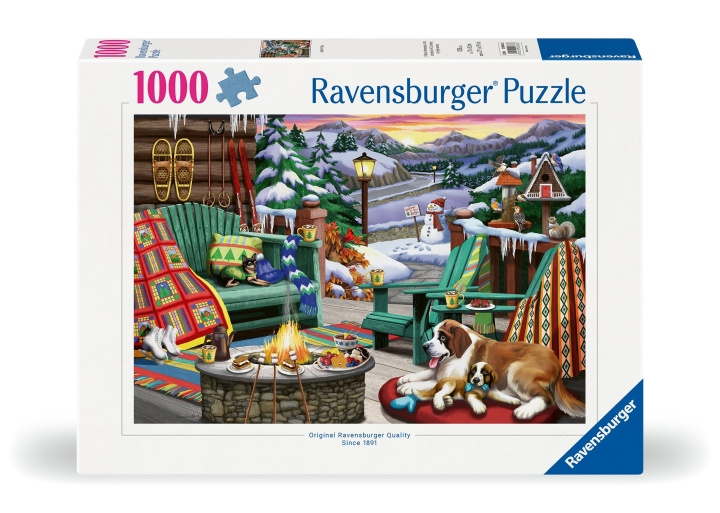 Ravensburger Puzzle Aprés All Day 1000p (12000633) in the group Sport, leisure & Hobby / Hobby / Puzzle at TP E-commerce Nordic AB (C86462)