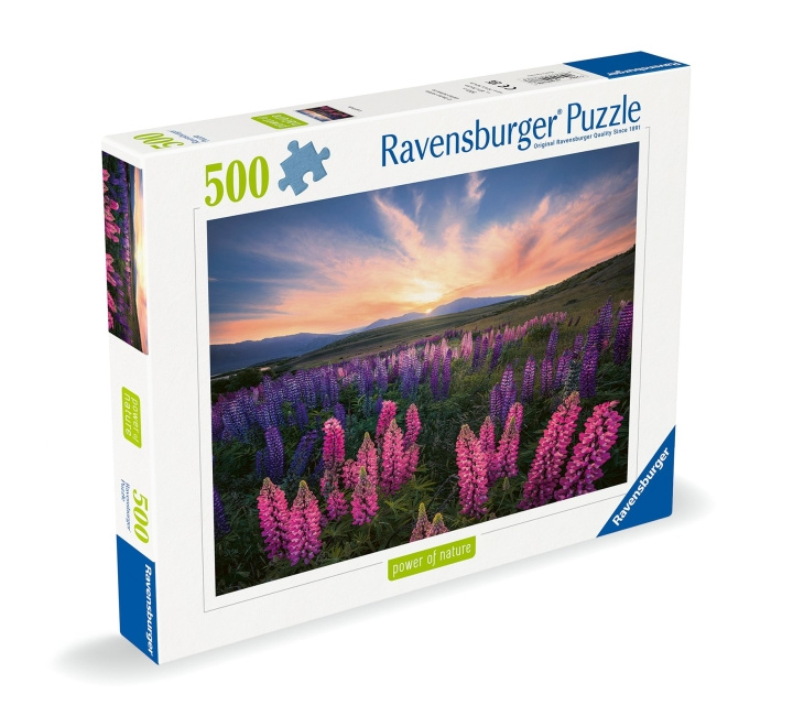 Ravensburger Puzzle Lupins 500p (12000688) in the group Sport, leisure & Hobby / Hobby / Puzzle at TP E-commerce Nordic AB (C86468)