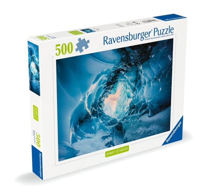 Ravensburger Puzzle The Eye Of The Glacier 500p (12000778) in the group Sport, leisure & Hobby / Hobby / Puzzle at TP E-commerce Nordic AB (C86526)