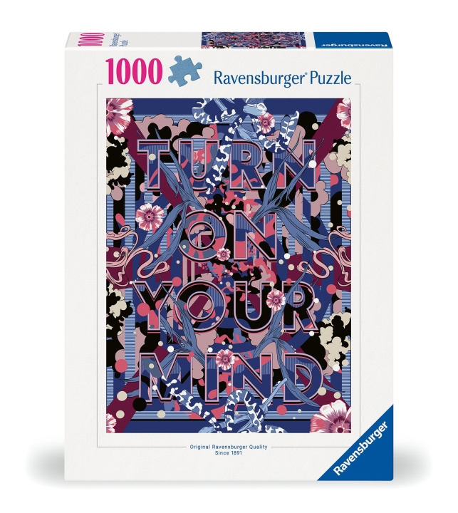 Ravensburger Puzzle Turn On Your Mind 1000p (12000783) in the group Sport, leisure & Hobby / Hobby / Puzzle at TP E-commerce Nordic AB (C86528)