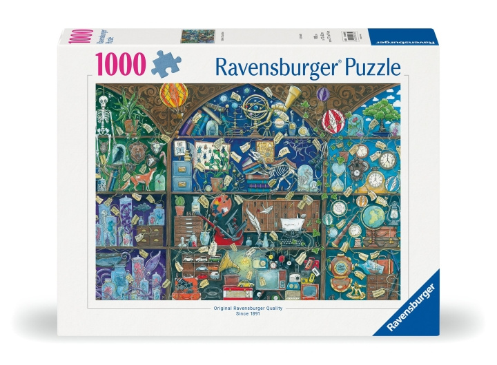 Ravensburger Puzzle Cabinet Of Curiosities 1000p (12000785) in the group Sport, leisure & Hobby / Hobby / Puzzle at TP E-commerce Nordic AB (C86529)