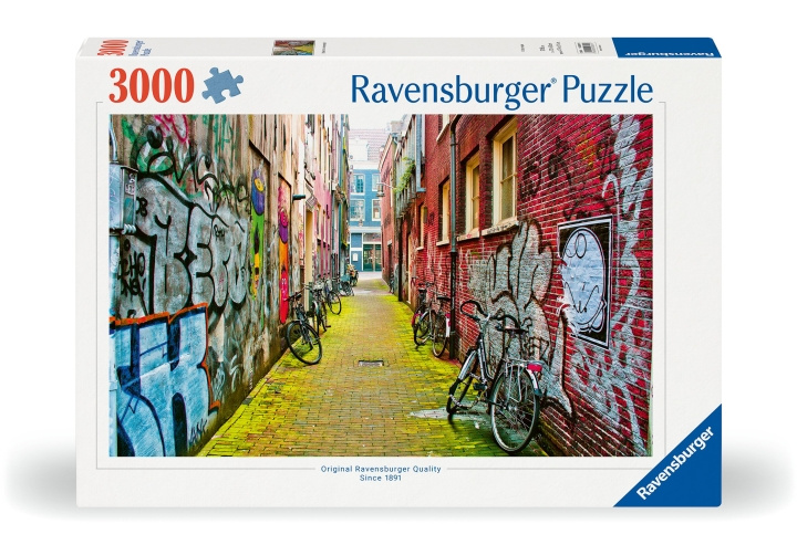 Ravensburger Puzzle Street Art Grafitti 3000p (12000807) in the group Sport, leisure & Hobby / Hobby / Puzzle at TP E-commerce Nordic AB (C86539)