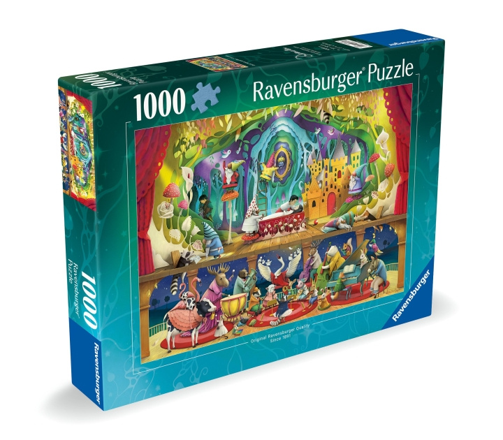 Ravensburger Puzzle Snow White and 7 Gnomes 1000p (12000827) in the group Sport, leisure & Hobby / Hobby / Puzzle at TP E-commerce Nordic AB (C86542)