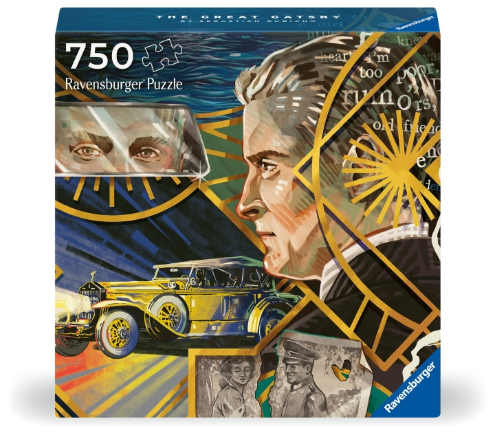 Ravensburger Puzzle Art&Soul-The Great Gatsby 750p (12000996) in the group Sport, leisure & Hobby / Hobby / Puzzle at TP E-commerce Nordic AB (C86552)