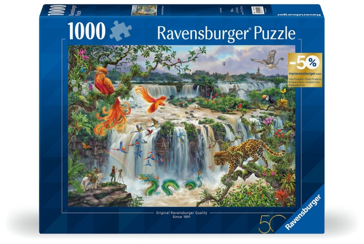 Ravensburger Puzzle Waterfall Iguazu 1000p (12001090) in the group Sport, leisure & Hobby / Hobby / Puzzle at TP E-commerce Nordic AB (C86590)