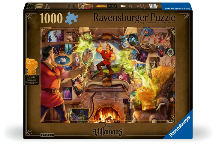 Ravensburger Puzzle Villainous Gaston 1000p (12001125) in the group Sport, leisure & Hobby / Hobby / Puzzle at TP E-commerce Nordic AB (C86592)