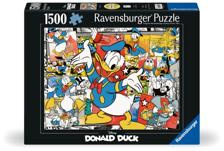 Ravensburger Puzzle Donald Duck 1500p (12001220) in the group Sport, leisure & Hobby / Hobby / Puzzle at TP E-commerce Nordic AB (C86595)