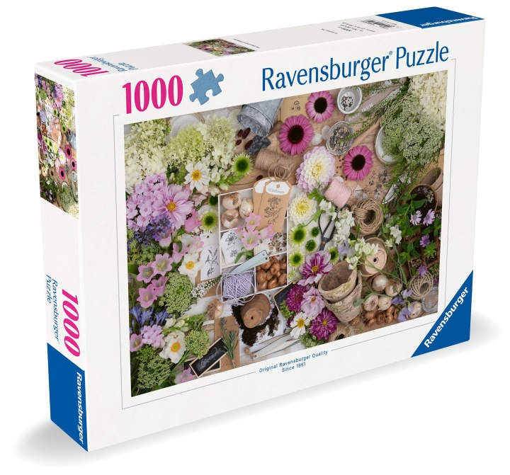 Ravensburger Puzzle Magnificent Flower Love 1000p (12000620) in the group Sport, leisure & Hobby / Hobby / Puzzle at TP E-commerce Nordic AB (C86601)