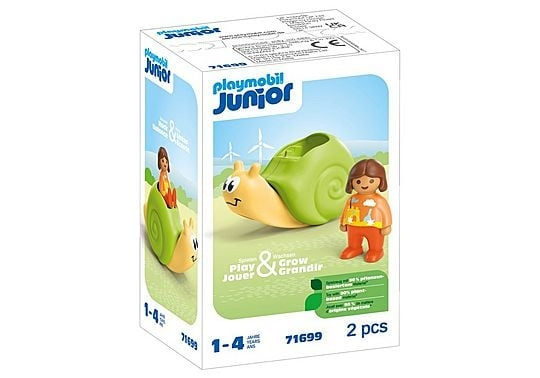 Playmobil Junior: Rocking Snail with Rattle Feature (71699) in the group TOYS, KIDS & BABY PRODUCTS / Toys / Play set at TP E-commerce Nordic AB (C86621)