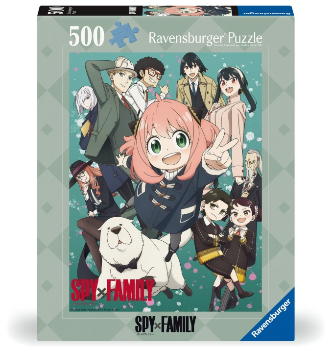Ravensburger Puzzle Spy X Family 500p (12001198) in the group TOYS, KIDS & BABY PRODUCTS / Toys / Kids puzzle at TP E-commerce Nordic AB (C86652)