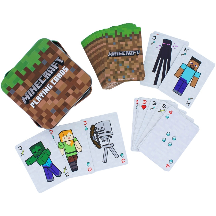 Paladone Minecraft Playing Cards (PP6587MCF) in the group TOYS, KIDS & BABY PRODUCTS / Games / Board games at TP E-commerce Nordic AB (C86666)