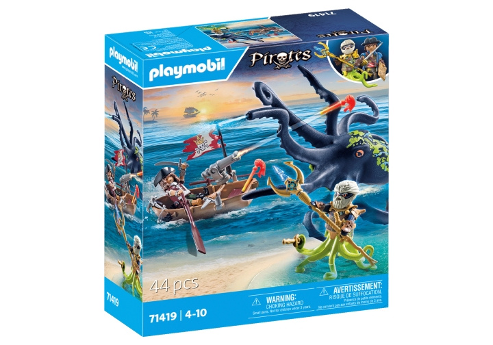 Playmobil Battle with the Giant Octopus (71419) in the group TOYS, KIDS & BABY PRODUCTS / Toys / Play set at TP E-commerce Nordic AB (C86689)