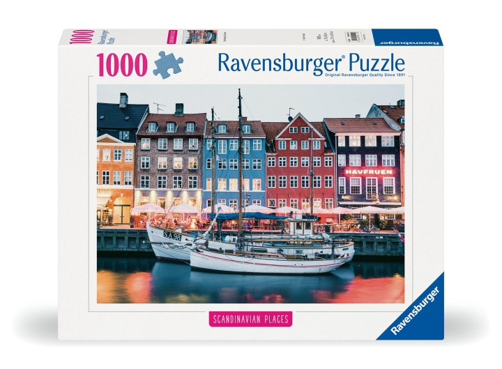 Ravensburger Puzzle Scandinavian Copenhagen Denmark 1000p (12000111) in the group Sport, leisure & Hobby / Hobby / Puzzle at TP E-commerce Nordic AB (C86694)