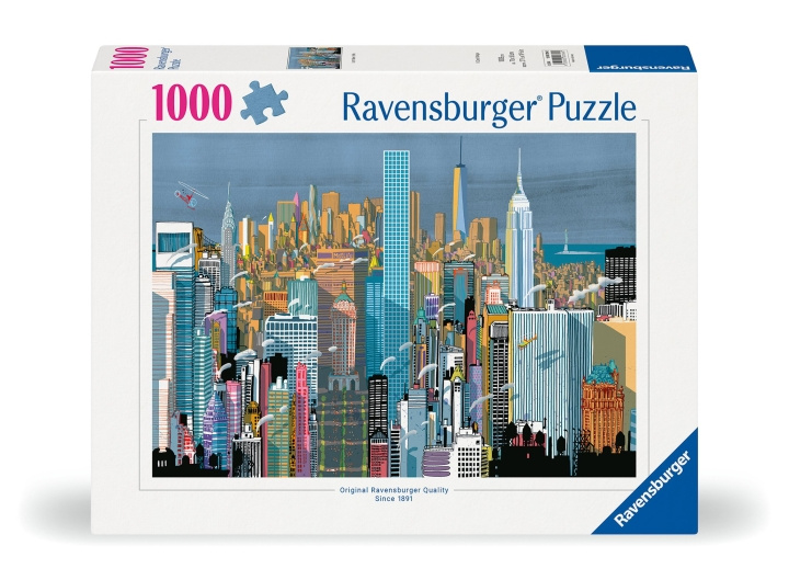 Ravensburger Puzzle I Am New York 1000p (12000784) in the group Sport, leisure & Hobby / Hobby / Puzzle at TP E-commerce Nordic AB (C86697)