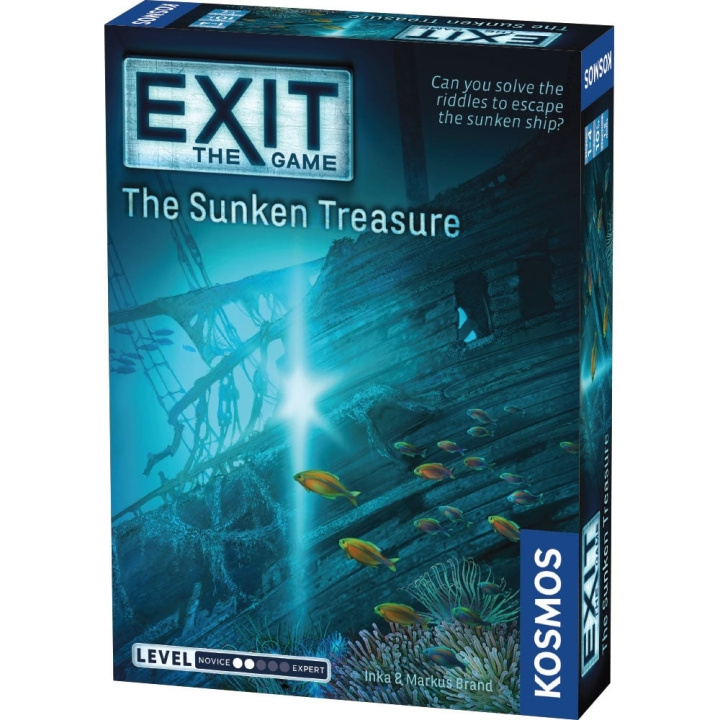 Exit: Escape Room : The Sunken Treasure (EN) (KOS1359) in the group TOYS, KIDS & BABY PRODUCTS / Games / Board games at TP E-commerce Nordic AB (C86705)