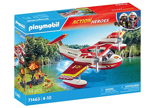 Playmobil Firefighting Sea plane with extinguishing function (71463) in the group TOYS, KIDS & BABY PRODUCTS / Toys / Play set at TP E-commerce Nordic AB (C86718)