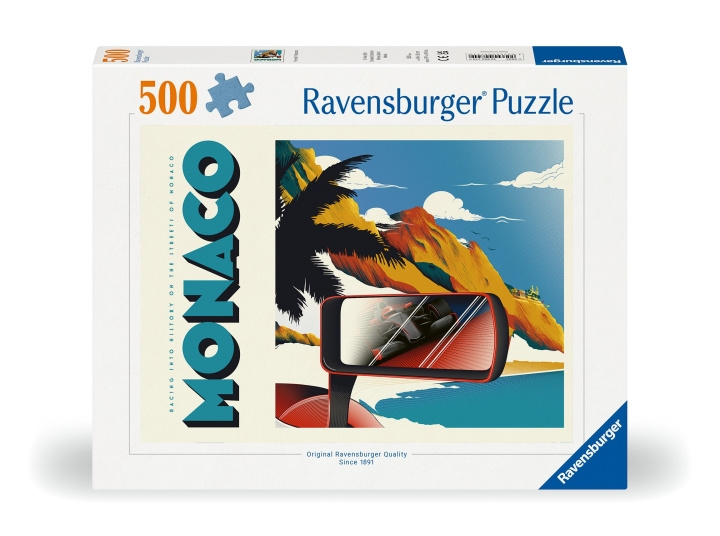 Ravensburger Puzzle Monaco Grand Prix 500p (12000774) in the group Sport, leisure & Hobby / Hobby / Puzzle at TP E-commerce Nordic AB (C86775)