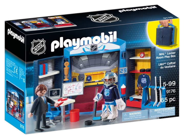 Playmobil NHL Locker Room Play Box (9176) in the group TOYS, KIDS & BABY PRODUCTS / Toys / Play set at TP E-commerce Nordic AB (C86798)