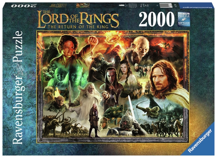 Ravensburger Lord Of The Rings Return of the King 2000p - (10217293) in the group Sport, leisure & Hobby / Hobby / Puzzle at TP E-commerce Nordic AB (C86803)