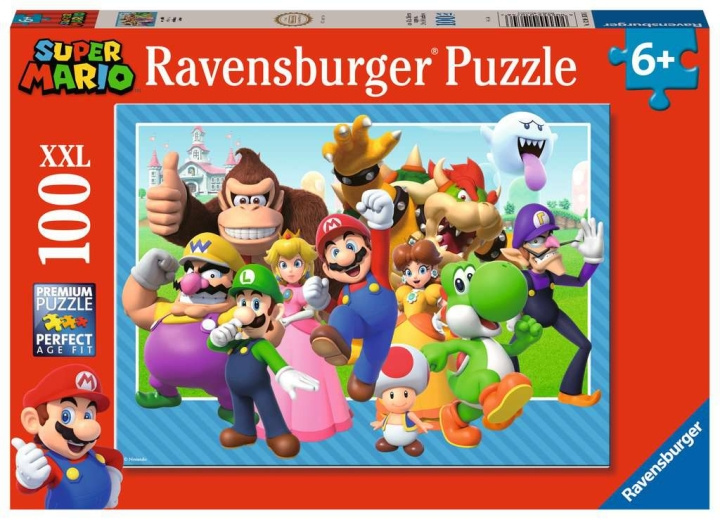 Ravensburger Puzzle Super Mario 100p in the group TOYS, KIDS & BABY PRODUCTS / Toys / Kids puzzle at TP E-commerce Nordic AB (C86808)
