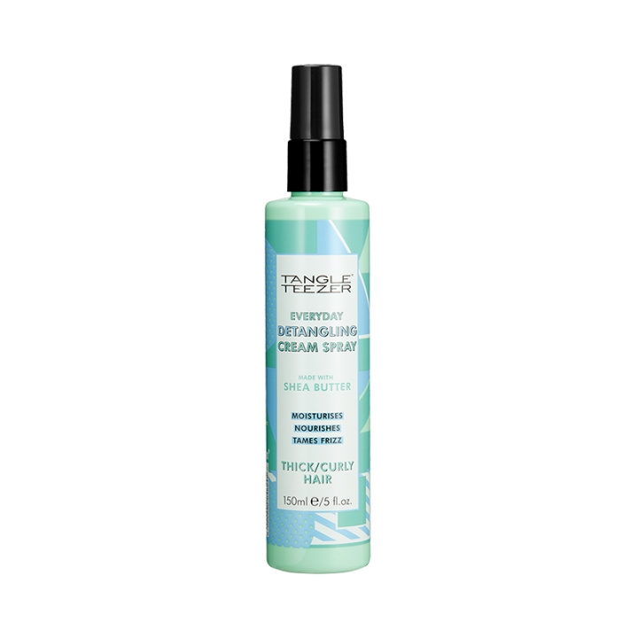 Tangle Teezer Everyday Detangling Spray Thick & Curly 150 ml in the group BEAUTY & HEALTH / Hair & Styling / Hair care / Conditioner spray/Leave-in at TP E-commerce Nordic AB (C87088)