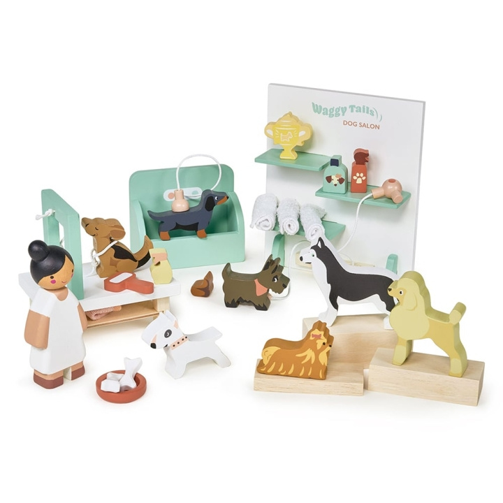 Tender Leaf Dollhouse Set - Waggy Tails Dog Salon - (TL8168) in the group TOYS, KIDS & BABY PRODUCTS / Toys / Figures, Miniatures & accessories at TP E-commerce Nordic AB (C87259)