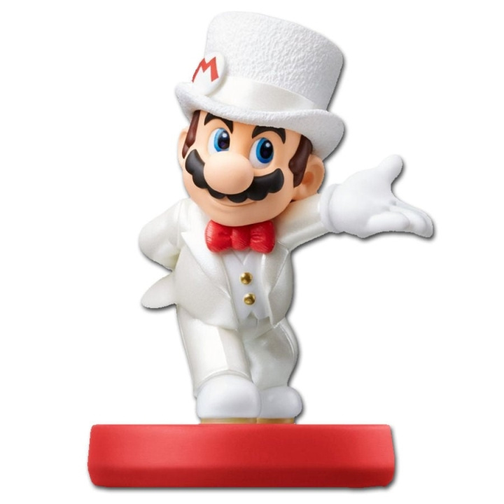 Amiibo Nintendo Amiibo Mario in Wedding Outfit (Super Mario Collection) in the group HOME ELECTRONICS / Game consoles & Accessories / Nintendo Switch / Accessories at TP E-commerce Nordic AB (C87438)