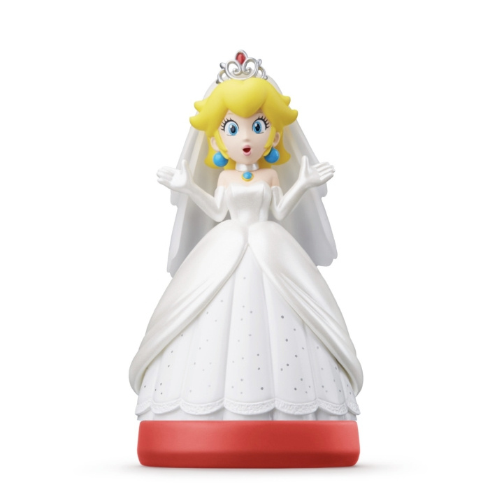 Amiibo Nintendo Amiibo Peach in wedding outfit (Super Mario Collection) in the group HOME ELECTRONICS / Game consoles & Accessories / Nintendo Switch / Accessories at TP E-commerce Nordic AB (C87439)