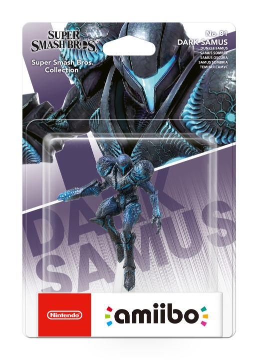 Amiibo Dark Samus (Super Smash Bros. Collection) in the group HOME ELECTRONICS / Game consoles & Accessories / Nintendo Switch / Accessories at TP E-commerce Nordic AB (C87469)