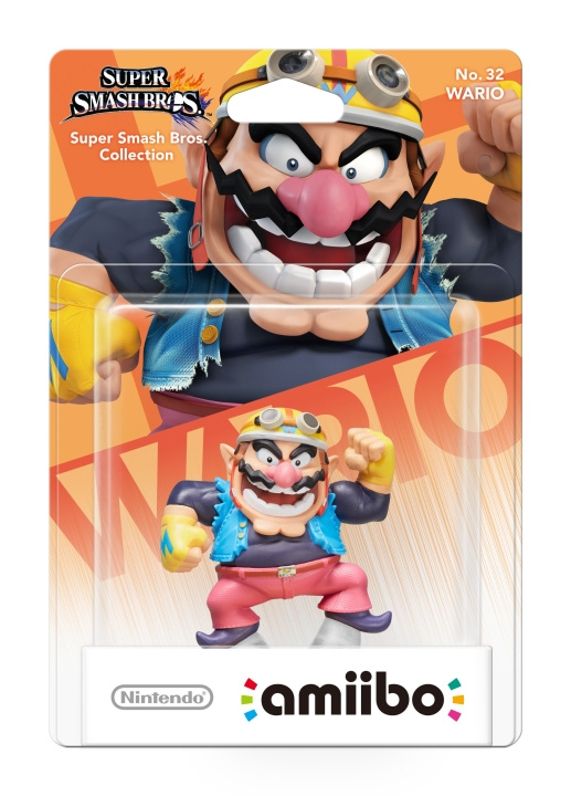 Nintendo Amiibo Figurine Wario in the group HOME ELECTRONICS / Game consoles & Accessories / Nintendo Switch / Accessories at TP E-commerce Nordic AB (C87992)